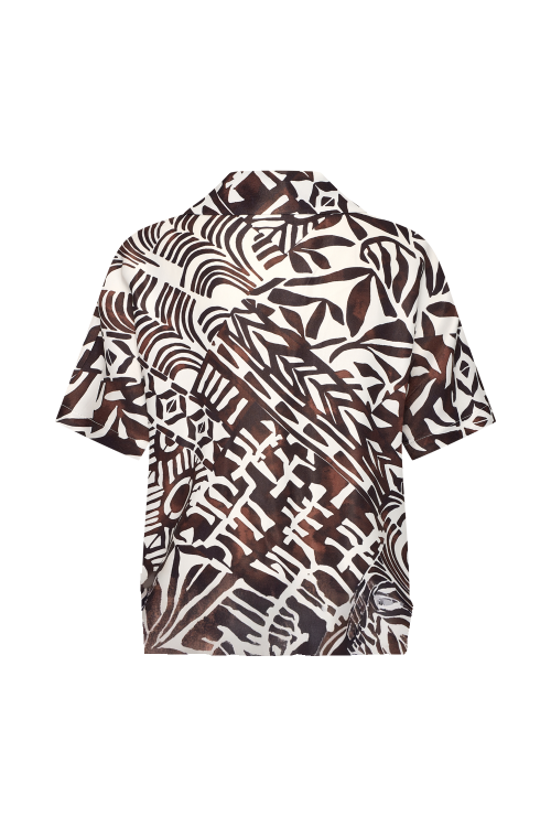 7758 - BLOUSE FIE VINTY - Etnic - Choco