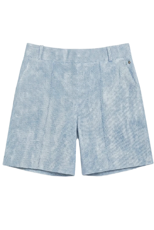 7718 - SHORTY LANO - Twill - Blauw
