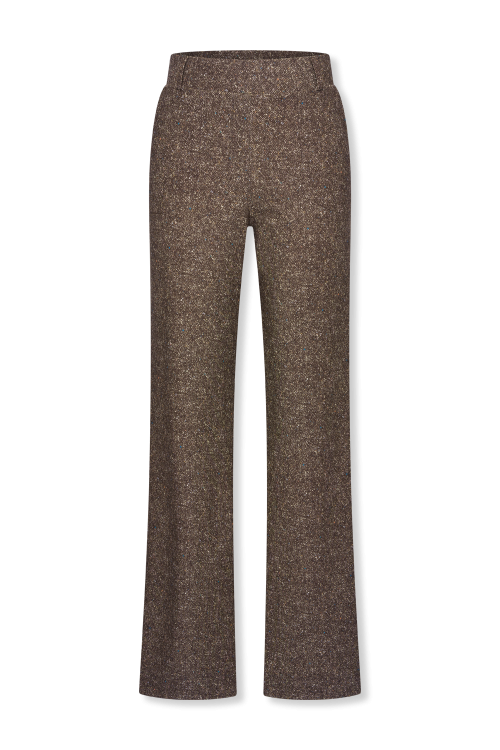 7825 - BROEK SOUL LANO LUREX - Donegal Tweed Choco