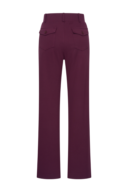 7801 - BROEK SOUL LANO UNI - Burgundy