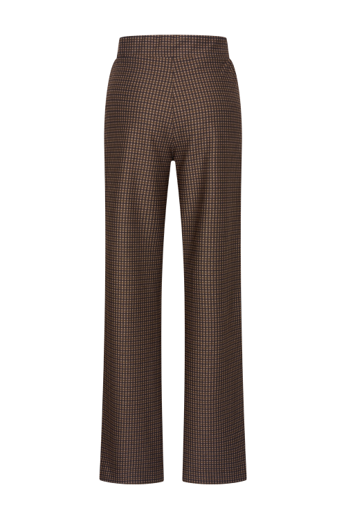 7829 - BROEK NOVA LANO TAPE  - Harris Tweed Choco
