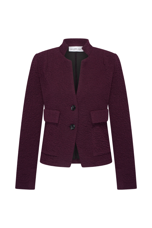 7830 - BLAZER NOOR ENNO  - Burgundy