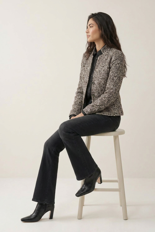 7830 - BLAZER NOOR ENNO  - Choco Melé