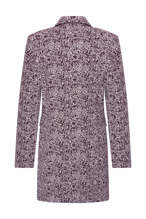 7831  - BLAZER TUXY ENNO  - Burgundy Melé