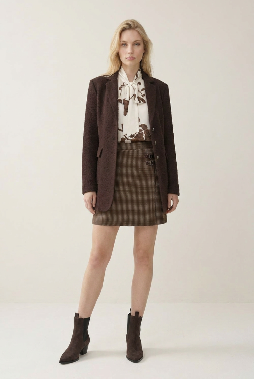 7831  - BLAZER TUXY ENNO  - Choco