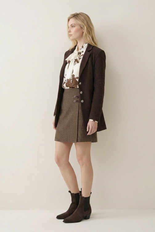 7831  - BLAZER TUXY ENNO  - Choco