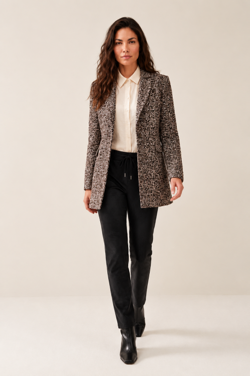 7831  - BLAZER TUXY ENNO  - Choco Melé