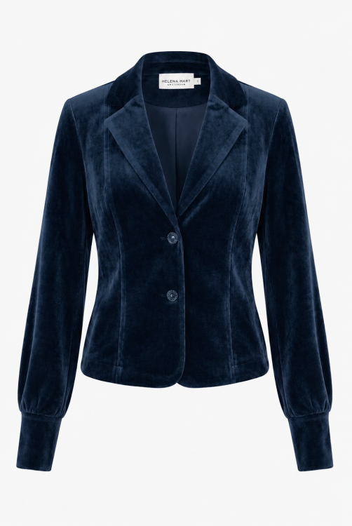 7870 - BLAZER LORA VELOUR - Marine
