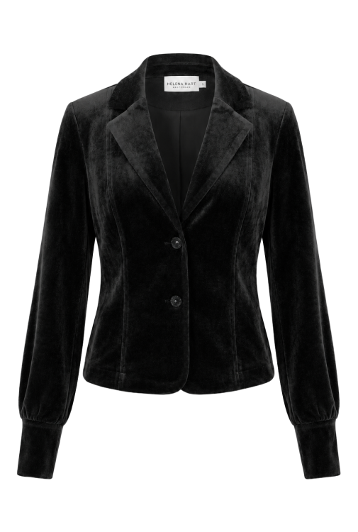 7870 - BLAZER LORA VELOUR - Zwart