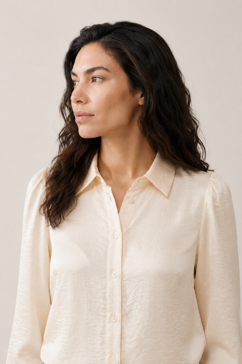 7678 - BLOUSE FARA - Ecru