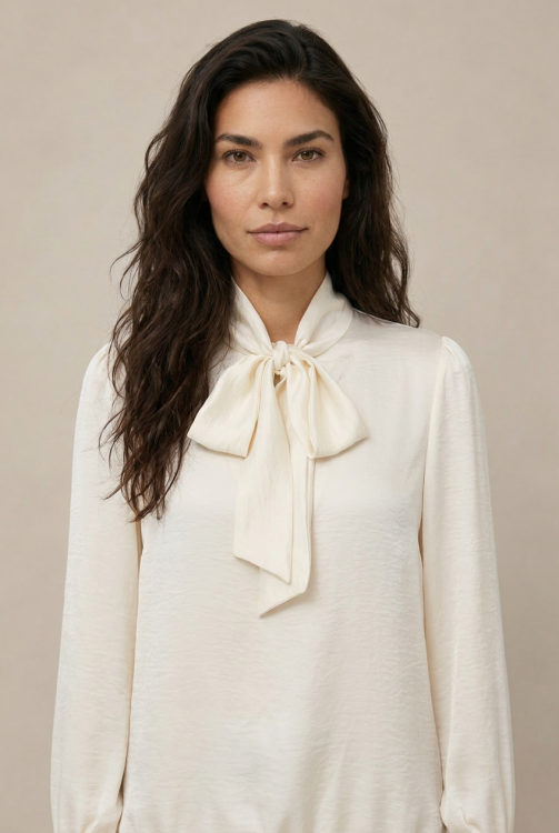 7880 - BLOUSE JESSE UNI - Ecru