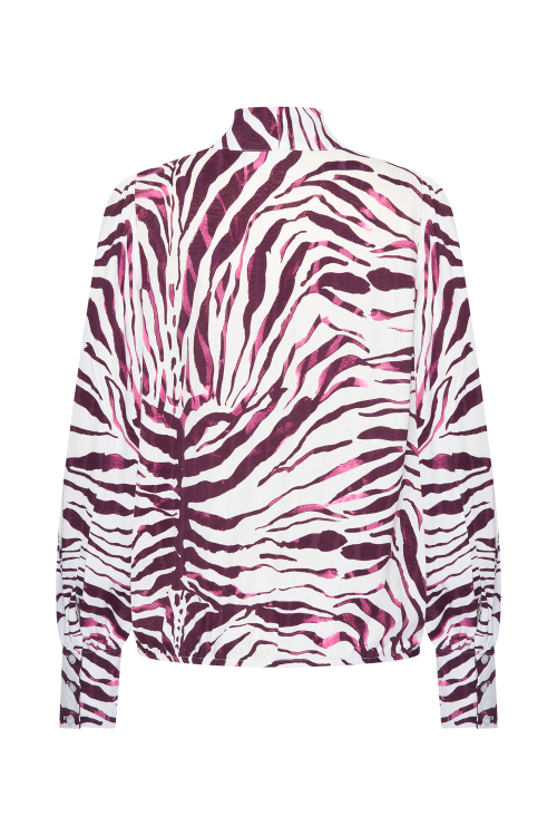 7881 - BLOUSE JESSE PRINT  - Pet Burgundy