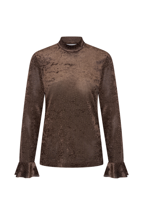 7885 - PULL PAILLET - Choco