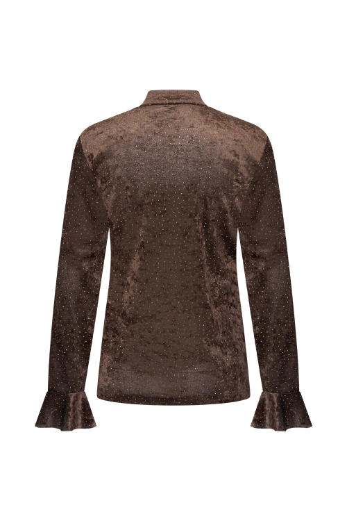 7885 - PULL PAILLET - Choco