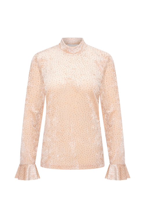 7885 - PULL PAILLET - Nude