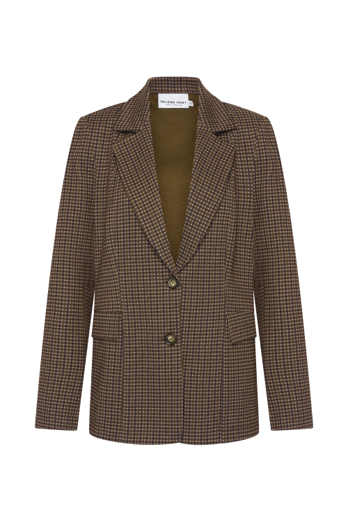 7844 - BLAZER NICK LANO G. RUIT  - Harris Tweed Choco