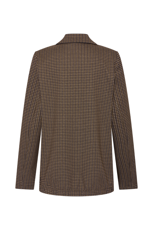 7844 - BLAZER NICK LANO G. RUIT  - Harris Tweed Choco