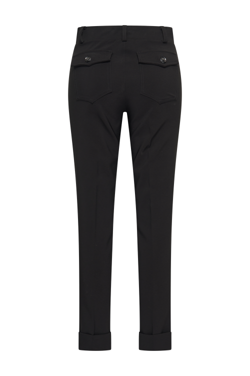 7813 - BROEK ZIGGY LANO UNI  - Zwart