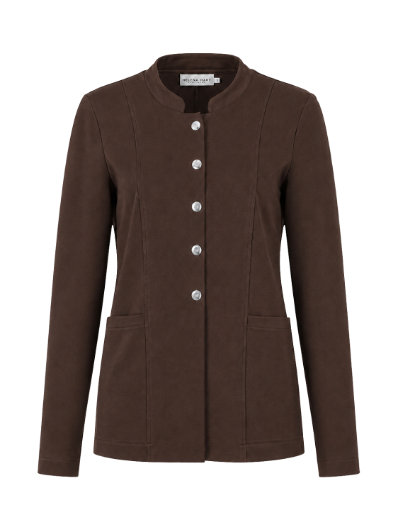 7847 - BLAZER CAP LANO UNI  - Choco