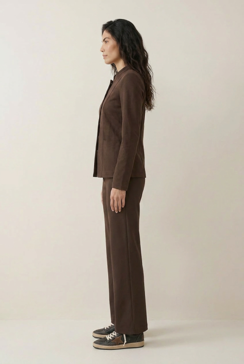 7847 - BLAZER CAP LANO UNI  - Choco