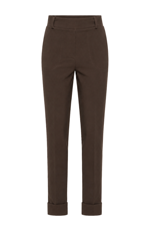 7813 - BROEK ZIGGY LANO UNI  - Choco