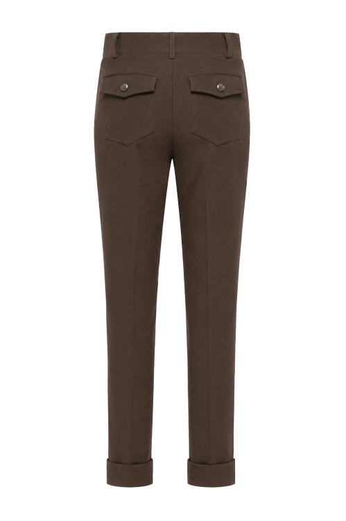7813 - BROEK ZIGGY LANO UNI  - Choco