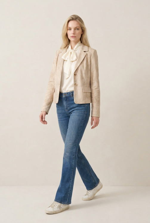 7832 - BLAZER QUINCY BIKER - Bone