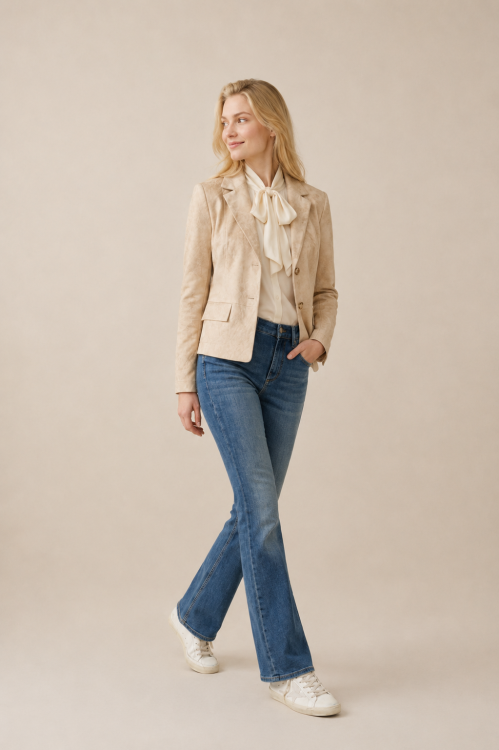 7832 - BLAZER QUINCY BIKER - Bone