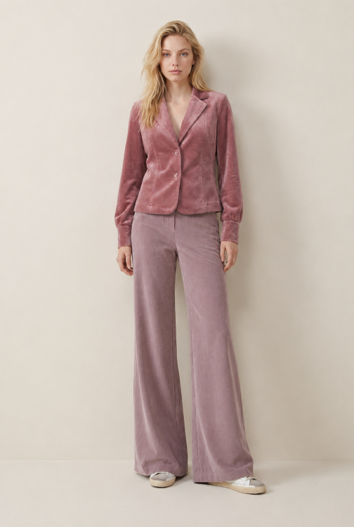 7911 - BROEK NOVA RIB - Frost
