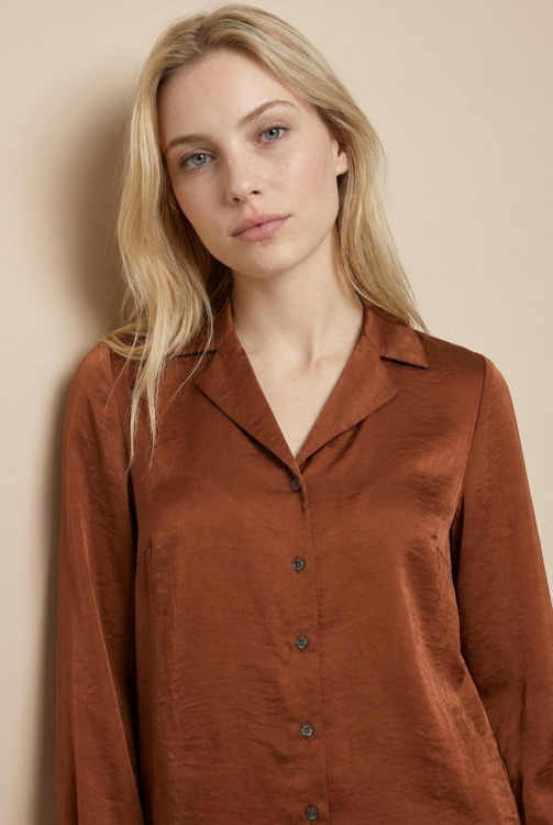 7983 - BLOUSE CLOUDE - Cognac