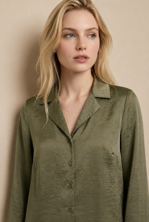 7983 - BLOUSE CLOUDE - Green