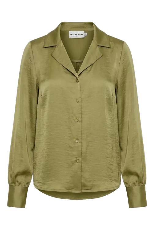 7983 - BLOUSE CLOUDE - Olijf