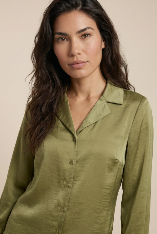7983 - BLOUSE CLOUDE - Olijf