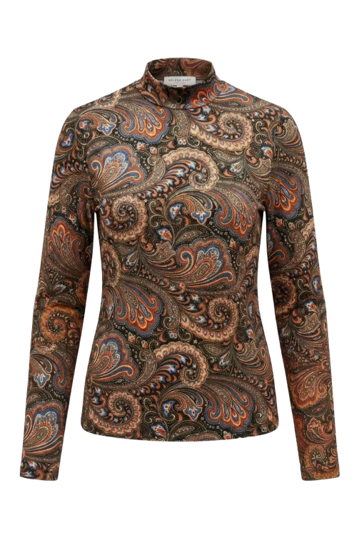 7989 - COL PRINT PAISLEY - Royal