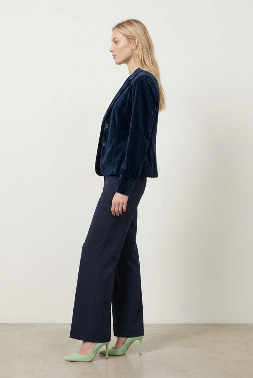 7870 - BLAZER LORA VELOUR - Marine