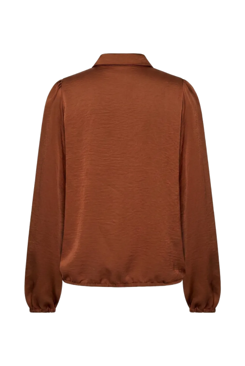 7678 - BLOUSE FARA - Cognac