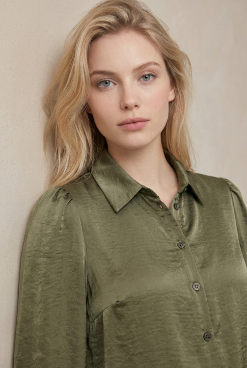 7678 - BLOUSE FARA - Green