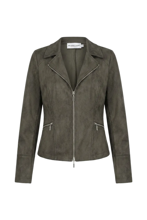 7288 - ZIPPER BIKER - Green