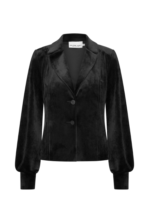 7870 - BLAZER LORA VELOUR - Zwart