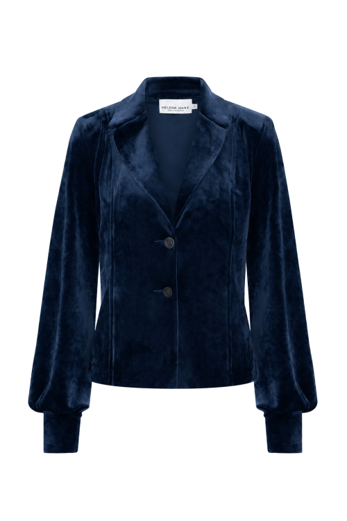 7870 - BLAZER LORA VELOUR - Marine
