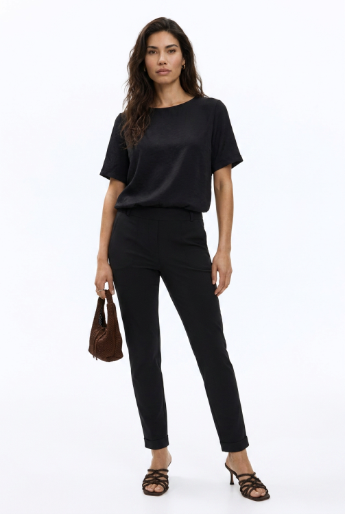 7519 - BROEK ZIGGY TRANSFER - Zwart