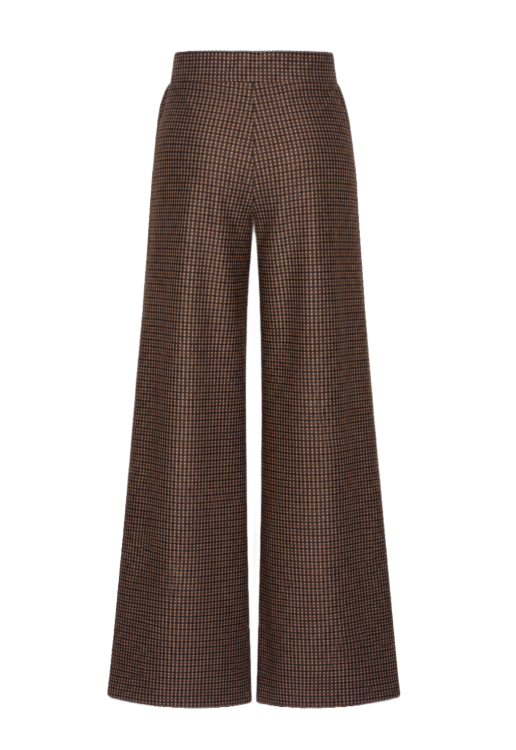 7829 - BROEK NOVA LANO TAPE  - Harris Tweed Choco