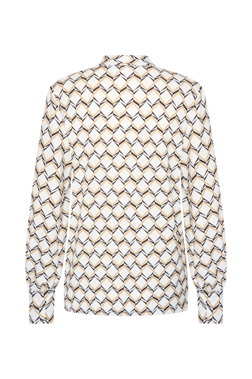 7884 - TOP JUSTIN PRINT - Verso Ecru