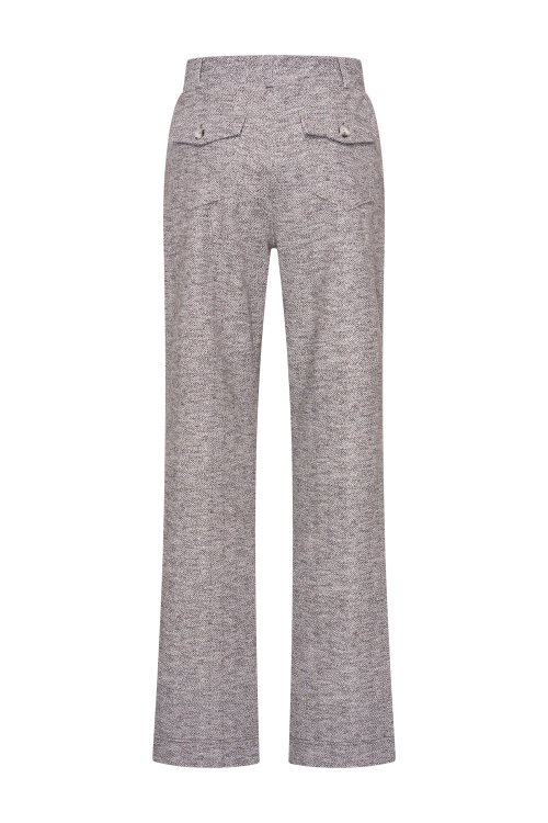 7904 - BROEK SOUL LANO LUREX - Visgraat Antra